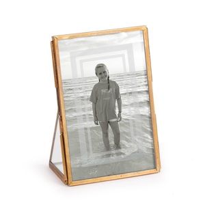 NWT Napa Home & Garden Arwen 4x6 antique brass photo frame!